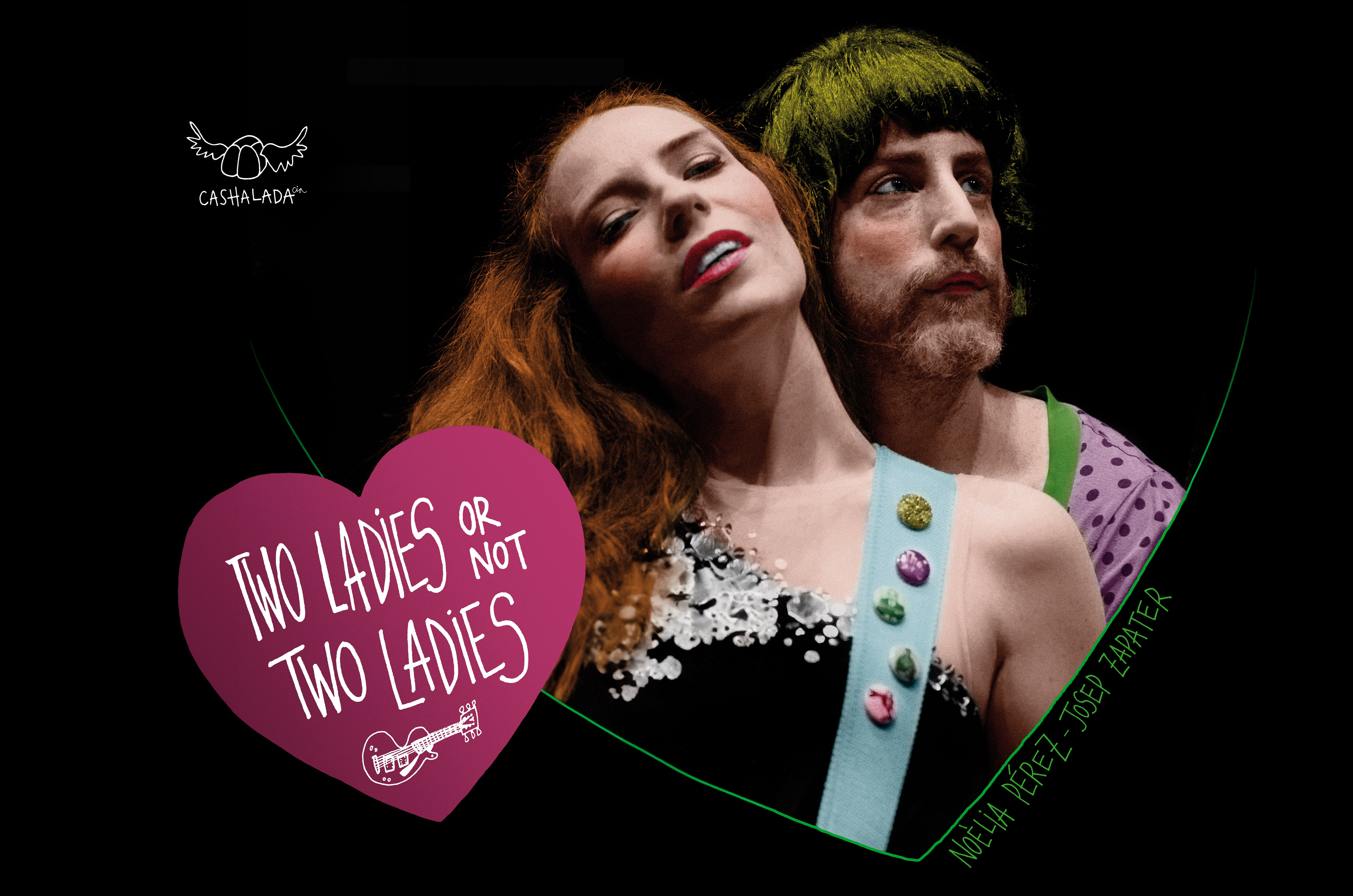Portada two ladies or not two ladies cast